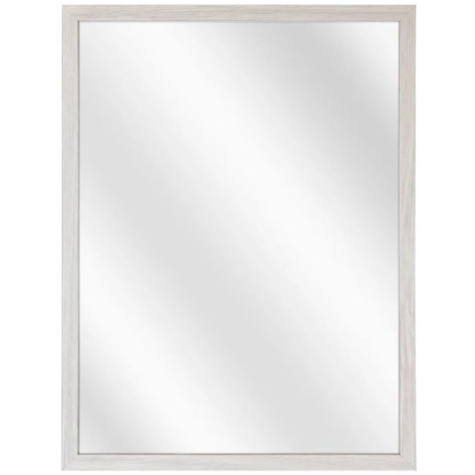 Drewniane lustro minimalistyczne biały dąb F7-R70 ze sklepu Edinos.pl w kategorii Lustra - zdjęcie 178072183