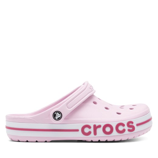 Klapki Crocs BAYABAND CLOG 205089-6TG Różowy ze sklepu eobuwie.pl w kategorii Klapki damskie - zdjęcie 178072333