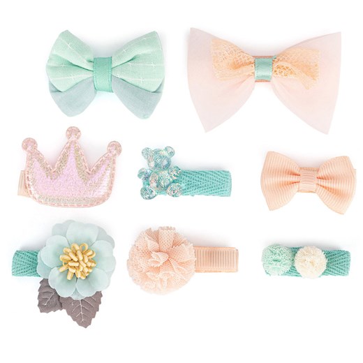 Ozdoby do włosów Nelli Blu 7KE-006-AW24 Turkusowy Nelli Blu one size eobuwie.pl