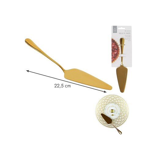 Make a Wish Łopatka w kolorze złotym do ciasta - dł. 22 cm ze sklepu Limango Polska w kategorii Akcesoria kuchenne - zdjęcie 178072522