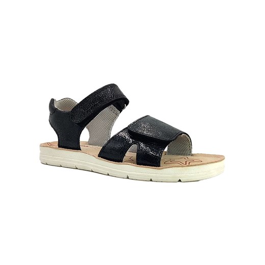Richter Shoes Sandały &quot;Sofia&quot; w kolorze czarnym ze sklepu Limango Polska w kategorii Sandały dziecięce - zdjęcie 178073064