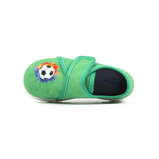 Richter Shoes Kapcie "Mailo" w kolorze zielonym 32 okazja Limango Polska