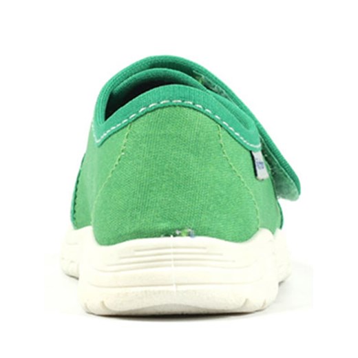 Richter Shoes Kapcie "Mailo" w kolorze zielonym 30 Limango Polska okazyjna cena