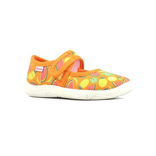 Richter Shoes Kapcie "Mia" w kolorze pomarańczowym 35 wyprzedaż Limango Polska
