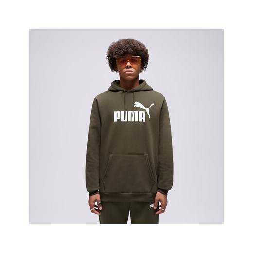 PUMA BLUZA Z KAPTUREM CORE LL OH HD FOREST/WHT ze sklepu Sizeer w kategorii Bluzy męskie - zdjęcie 178073982