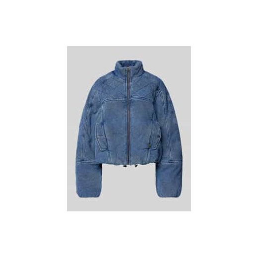 Bomberka z imitacji denimu ze sklepu Peek&Cloppenburg  w kategorii Kurtki damskie - zdjęcie 178077140