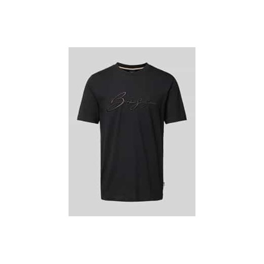 T-shirt z wyhaftowanym logo model ‘Thompson’ ze sklepu Peek&Cloppenburg  w kategorii T-shirty męskie - zdjęcie 178077333