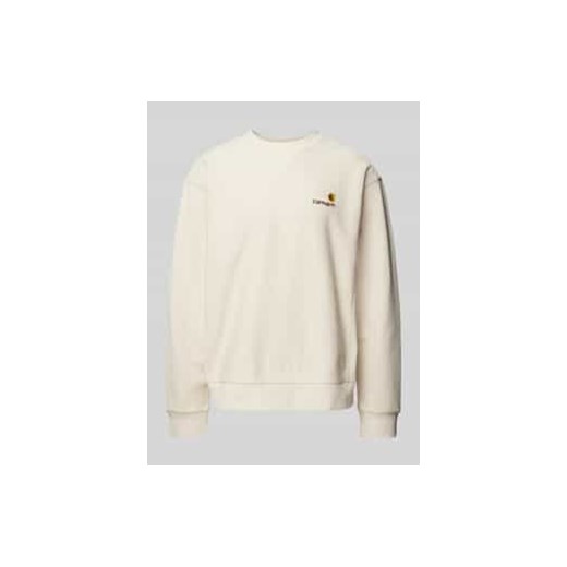 Bluza z prążkowanymi wykończeniami ze sklepu Peek&Cloppenburg  w kategorii Bluzy męskie - zdjęcie 178077340
