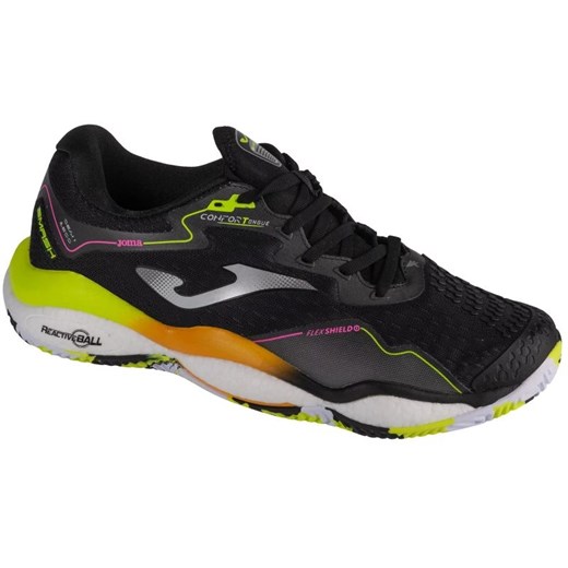 Buty do tenisa ziemnego Joma Smash 2401 TSMAW2401C czarne ze sklepu ButyModne.pl w kategorii Buty sportowe męskie - zdjęcie 178077870