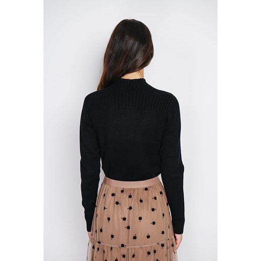 ASSUILI Kaszmirowy sweter w kolorze czarnym 42 okazja Limango Polska