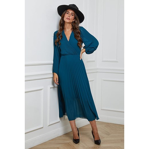 L&apos;armoire de Suzette Sukienka w kolorze niebieskim ze sklepu Limango Polska w kategorii Sukienki - zdjęcie 178079303