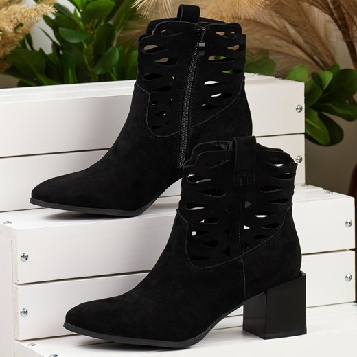 Botki Daszyński na obcasie na wiosnę 