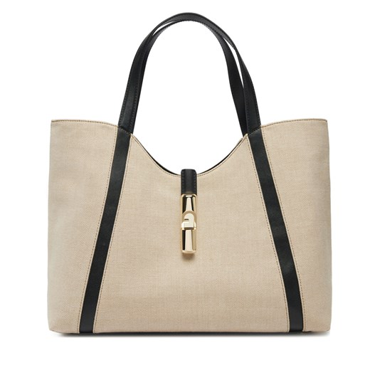 Torebka Furla Goccia XL WB01729 BX3542 NN000 Écru ze sklepu eobuwie.pl w kategorii Torby Shopper bag - zdjęcie 178081270