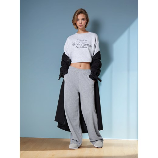 Sinsay - Spodnie - szary Sinsay S Sinsay