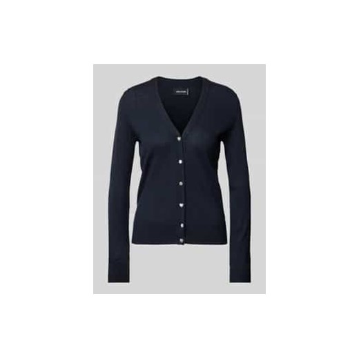 Kardigan z wełny lana model ‘JEMMA’ ze sklepu Peek&Cloppenburg  w kategorii Swetry damskie - zdjęcie 178082872