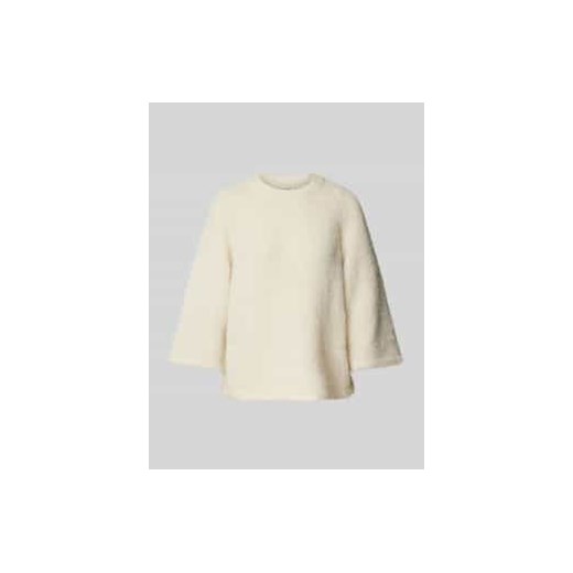 Sweter z dzianiny z rękawem o dł. 3/4 model ‘LULU’ ze sklepu Peek&Cloppenburg  w kategorii Swetry damskie - zdjęcie 178082981