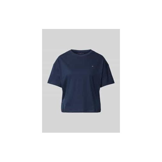 T-shirt z wyhaftowanym logo ze sklepu Peek&Cloppenburg  w kategorii Bluzki damskie - zdjęcie 178083013