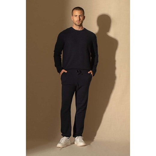 Perfect Cashmere Kaszmirowy sweter &quot;Soan&quot; w kolorze granatowym Perfect Cashmere M okazja Limango Polska