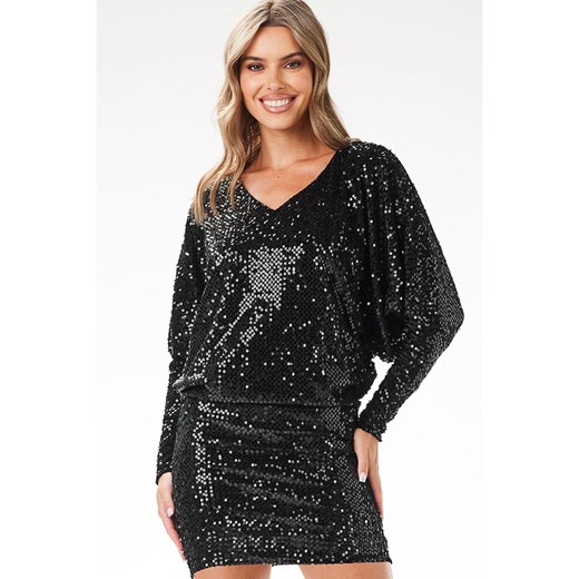 Awama Sukienka w kolorze czarnym XL Limango Polska wyprzedaż