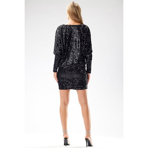 Awama Sukienka w kolorze czarnym XL promocja Limango Polska