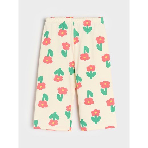 Sinsay - Komplet dzianinowy - kremowy Sinsay 98 Sinsay