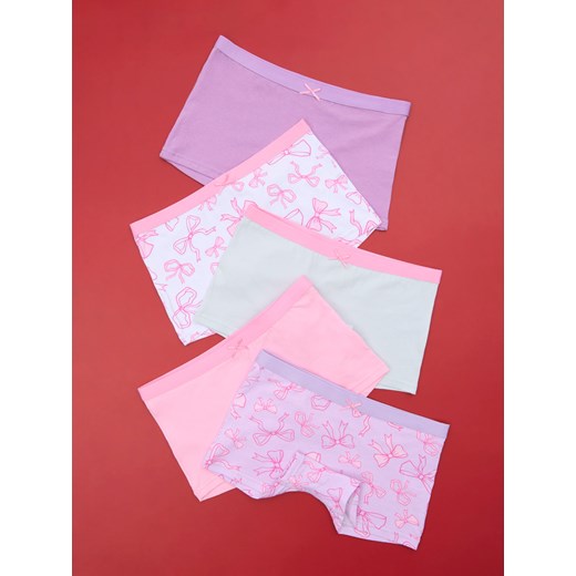 Sinsay - Majtki 5 pack - wielobarwny Sinsay 134/140 Sinsay