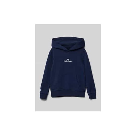 Bluza z kapturem z wyhaftowanym logo ze sklepu Peek&Cloppenburg  w kategorii Bluzy chłopięce - zdjęcie 178087802
