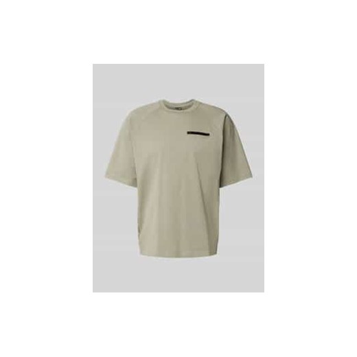 T-shirt z detalem z logo ze sklepu Peek&Cloppenburg  w kategorii T-shirty męskie - zdjęcie 178087881