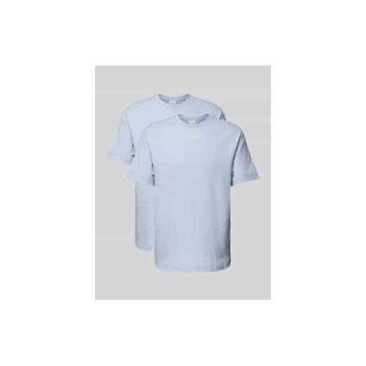 T-shirt z nadrukiem z logo model ‘NANO’ ze sklepu Peek&Cloppenburg  w kategorii T-shirty męskie - zdjęcie 178087932
