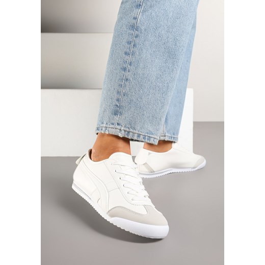 Białe Sneakersy Typu Kultowe Tenisówki Deliriel ze sklepu renee.pl w kategorii Buty sportowe damskie - zdjęcie 178088641