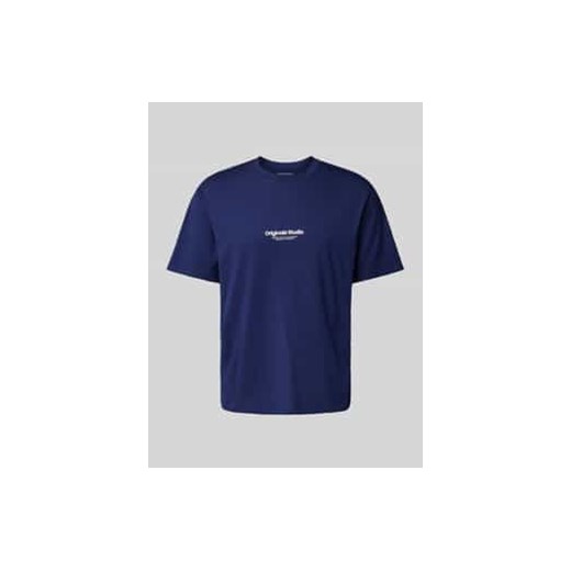T-shirt z nadrukiem z logo model ‘VESTERBRO’ ze sklepu Peek&Cloppenburg  w kategorii T-shirty męskie - zdjęcie 178090891
