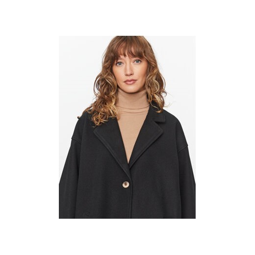 Noisy May Płaszcz przejściowy 27026405 Czarny Oversize Noisy May L MODIVO