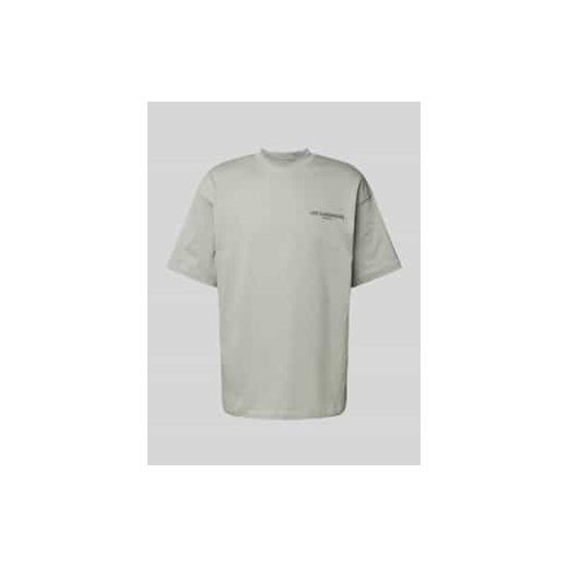T-shirt z nadrukiem z logo ze sklepu Peek&Cloppenburg  w kategorii T-shirty męskie - zdjęcie 178095853