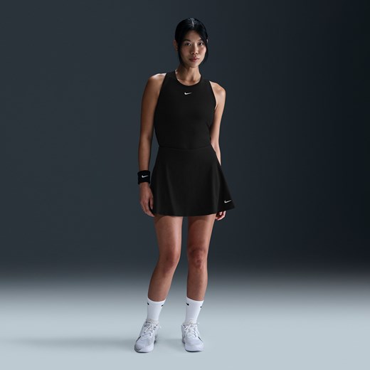 Damska spódniczka tenisowa z falbanami Dri-FIT Nike Victory - Czerń Nike L (EU 44-46) Nike poland