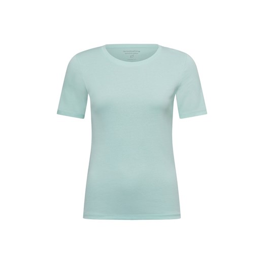 brookshire T-shirt damski Kobiety Bawełna miętowy jednolity ze sklepu vangraaf w kategorii Bluzki damskie - zdjęcie 178099450