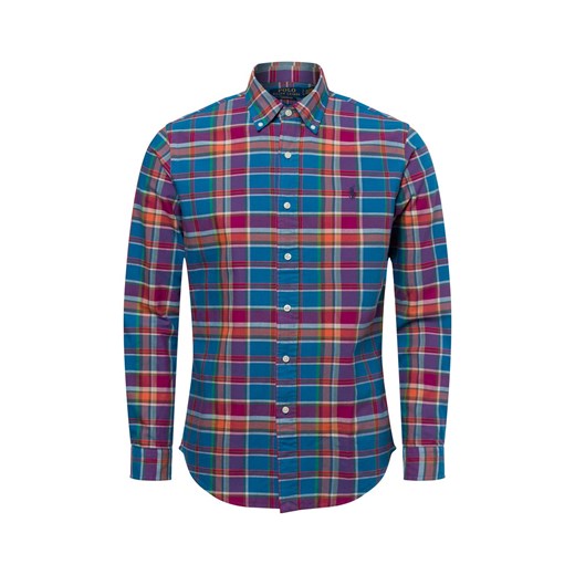 Polo Ralph Lauren Męska koszula casual Mężczyźni Comfort Fit Bawełna wielokolorowy w kratkę ze sklepu vangraaf w kategorii Koszule męskie - zdjęcie 178099514