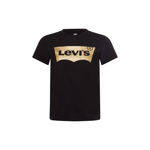 Levi's Koszulka damska Kobiety Bawełna czarny nadruk ze sklepu vangraaf w kategorii Bluzki damskie - zdjęcie 178099533