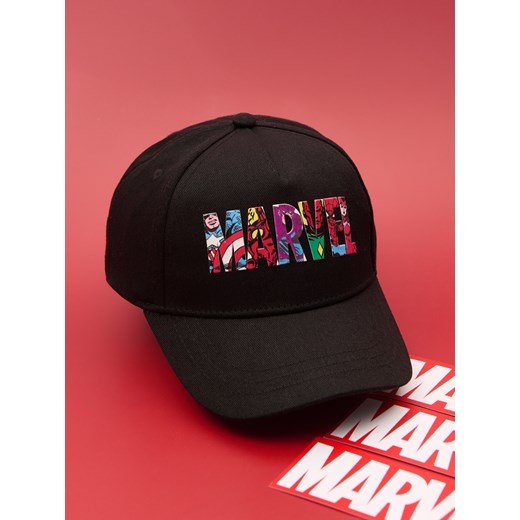 Sinsay - Czapka Marvel - czarny Sinsay S Sinsay