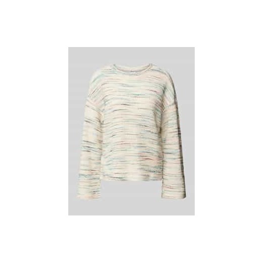 Sweter z dzianiny z okrągłym dekoltem ze sklepu Peek&Cloppenburg  w kategorii Swetry damskie - zdjęcie 178101710