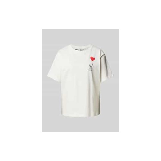 T-shirt z nadrukiem Peanuts® ze sklepu Peek&Cloppenburg  w kategorii Bluzki damskie - zdjęcie 178101793