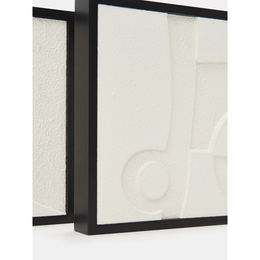 Sinsay - Dekoracja ścienna 3 pack - biały Sinsay One Size Sinsay