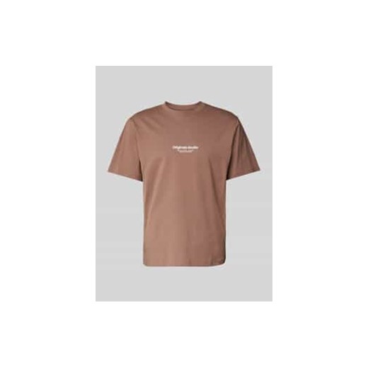 T-shirt z nadrukiem z logo model ‘VESTERBRO’ ze sklepu Peek&Cloppenburg  w kategorii T-shirty męskie - zdjęcie 178104434