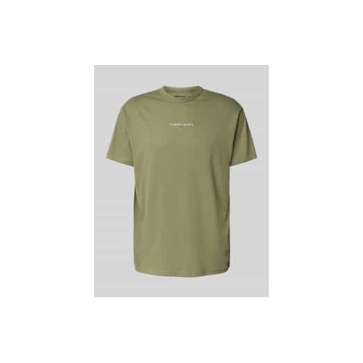 T-shirt z wyhaftowanym logo ze sklepu Peek&Cloppenburg  w kategorii T-shirty męskie - zdjęcie 178104480