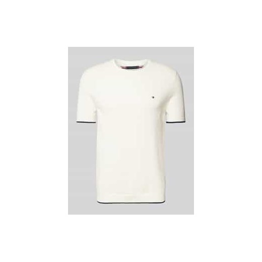 T-shirt z detalem z logo ze sklepu Peek&Cloppenburg  w kategorii T-shirty męskie - zdjęcie 178104632