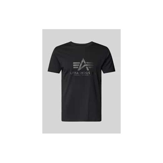 T-shirt z nadrukiem z logo ze sklepu Peek&Cloppenburg  w kategorii T-shirty męskie - zdjęcie 178104682