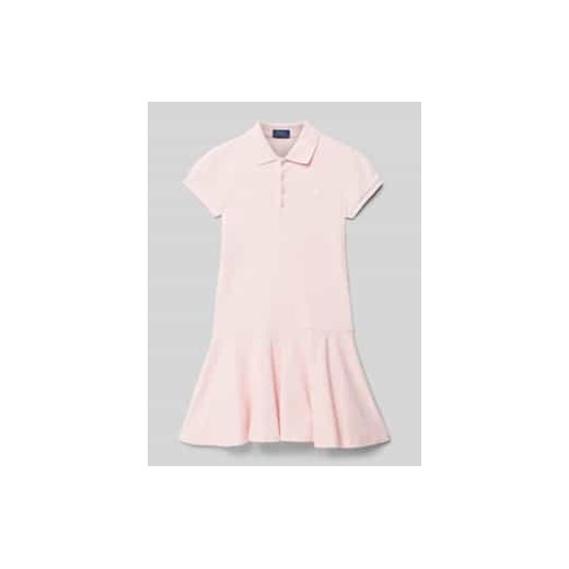 Sukienka polo z wyhaftowanym logo ze sklepu Peek&Cloppenburg  w kategorii Sukienki dziewczęce - zdjęcie 178104711