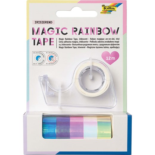folia PAPER Magiczna taśma &quot;Rainbow&quot; - 2 m x 1,2 cm ze sklepu Limango Polska w kategorii Zabawki - zdjęcie 178105813