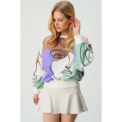Trend Alacati Bluza ze wzorem Trend Alacati M promocja Limango Polska