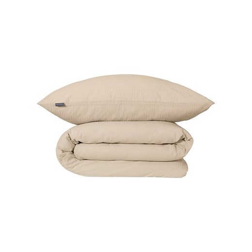 Schiesser Komplet pościeli &quot;Laura&quot; w kolorze szarobrązowym z kory ze sklepu Limango Polska w kategorii Pościele - zdjęcie 178106593