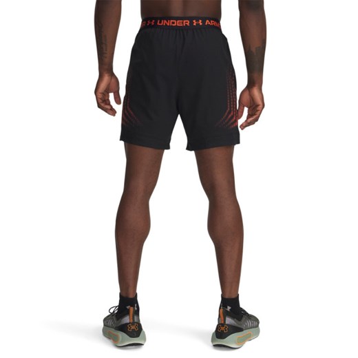 Męskie spodenki treningowe Under Armour Vanish Woven 6in Graphic Sts - czarne Under Armour XL Sportstylestory.com